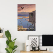 Go Birdwatching Travel Poster ポスター (ホームオフィス)
