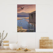 Go Birdwatching Travel Poster ポスター (キッチン)