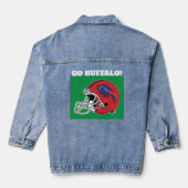 GO BUFFALO! Denim Jacket デニムジャケット (裏面)