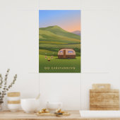 Go Caravanning Travel Poster ポスター (キッチン)