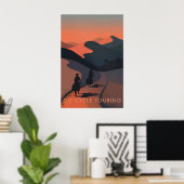 Go Cycle Touring Travel Poster ポスター (ホームオフィス)