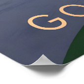 Go Cycling Travel Poster ポスター (角)