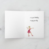 Go Dance Its Your Day誕生日カード シーズンカード (内部)