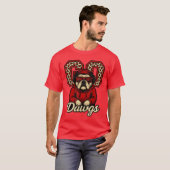 Go Dawgs Funny Bulldogs Apparel for Men Women Kid  Tシャツ (正面フル)