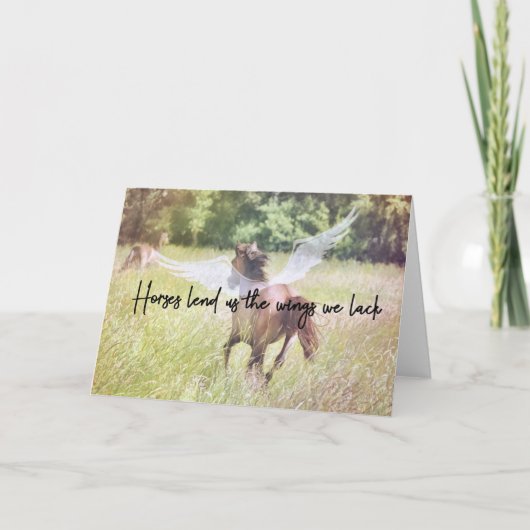 GO FLYING Greeting Card サンキューカード (正面)