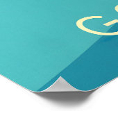 Go Flying Travel Poster ポスター (角)