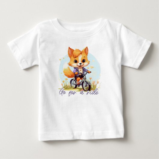Go for a ride ベビーTシャツ (正面)