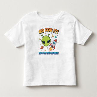 Go For It! Space Explorer トドラーTシャツ