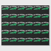 GO GATORS アリゲーター ラッピングペーパー (フラット)