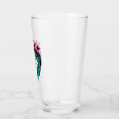 Go get 'em - Tiger顔グラフィックデザイン タンブラーグラス (左)