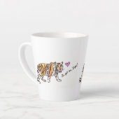 Go get 'em, tiger Mug カフェラテマグ (左アングル)
