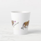 Go get 'em, tiger Mug カフェラテマグ (正面)