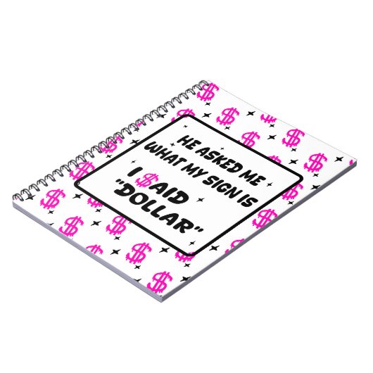 Go Getter's Horascope ノートブック (左側)