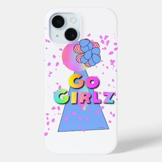 GO GIRLZおもしろい Case-Mate iPhoneケース (裏面)