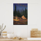 Go Glamping Travel Poster ポスター (キッチン)