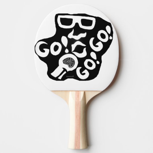 GO!GO!GO! -  卓球ラケット (正面)