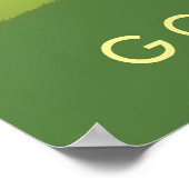 Go Golfing Travel Poster ポスター (角)