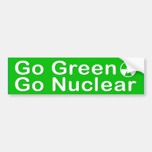 go_green バンパーステッカー