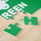 Go Green ~ Drive Electric Cars ジグソーパズル (側面)