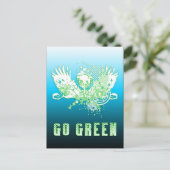 go green : hi-fi tree ポストカード (スタンド正面)