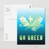 go green : hi-fi tree ポストカード (正面/裏面)