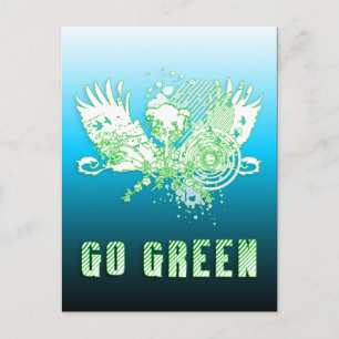 go green : hi-fi tree ポストカード