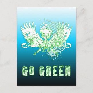 go green : hi-fi tree ポストカード