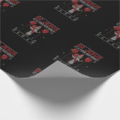 Go Jesus It's Your誕生日の醜いクリスマスセーター ラッピングペーパー (角)