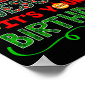 Go Jesus Its Your Birthday Christian Christmas Xma ポスター (角)