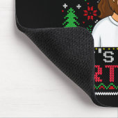 Go Jesus It's Your Birthday Ugly Jesus Christmas S マウスパッド (コーナー)