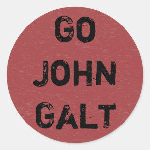Go John Galt ラウンドシール