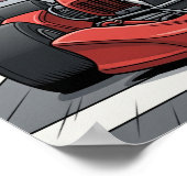 Go-Kartドライバの確認 ポスター (角)