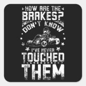 Go Kart Brakes スクエアシール (正面)