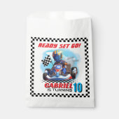 Go Kart Racing Birthday - Racing cars フェイバーバッグ (正面)
