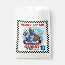 Go Kart Racing Birthday - Racing cars フェイバーバッグ