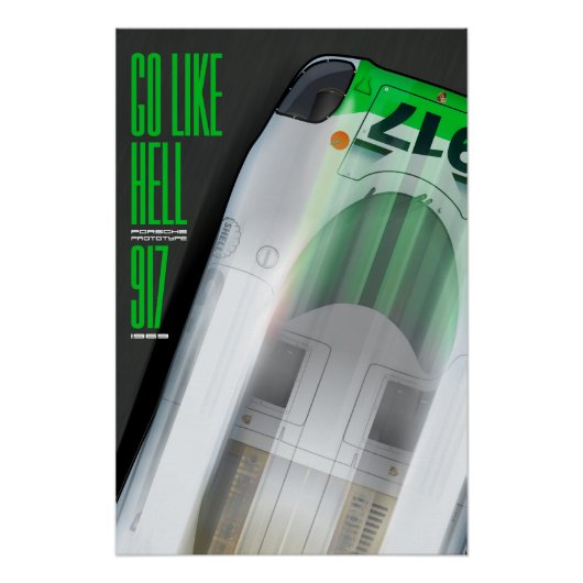 Go like Hell 917 Prototype ポスター (正面)