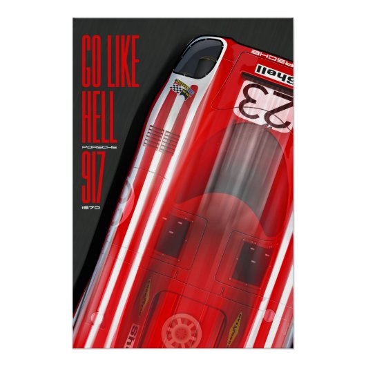 Go like Hell 917 Salzburg ポスター (正面)