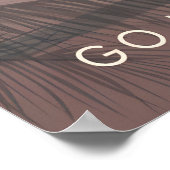 Go Longboarding Travel Poster ポスター (角)