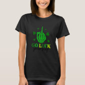 Go Luck Yourself Funny Irish St Patrick Day Tシャツ (正面)