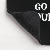 Go Luck Yourself St Patrick's Day Funny Iri-shirt  マウスパッド (コーナー)