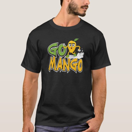 Go Mangoes Fruit  Women Mangoes Love  1 Tシャツ (正面)