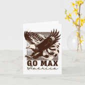 Go Max Shirt! Go Max Go Big! Or Go Home Go Max!  カード (黄色い花)