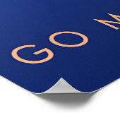 Go Mountaineering Travel Poster ポスター (角)