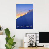 Go Mountaineering Travel Poster ポスター (ホームオフィス)
