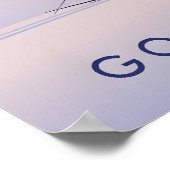 Go Nordic Skiing Travel Poster ポスター (角)