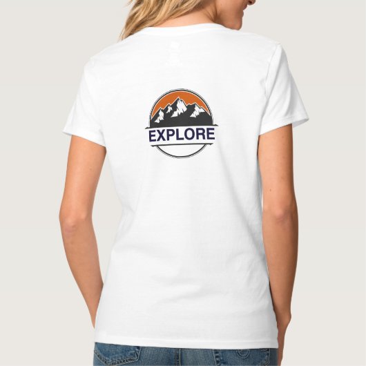 Go Out Be Brave T-Shirt Tシャツ (裏面)