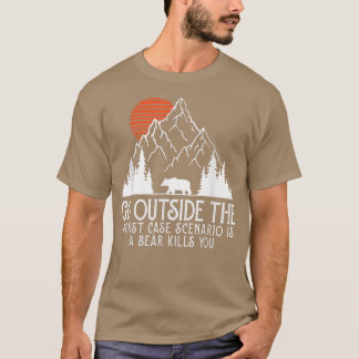 Go Outside The W Tシャツ