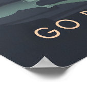 Go Paddleboarding Travel Poster ポスター (角)