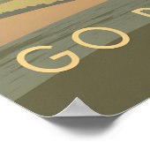 Go Paragliding Travel Poster ポスター (角)