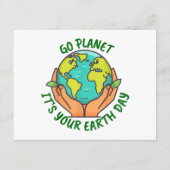 Go Planet 2025あなたの地球の日 エンクロージャーカード (裏面)